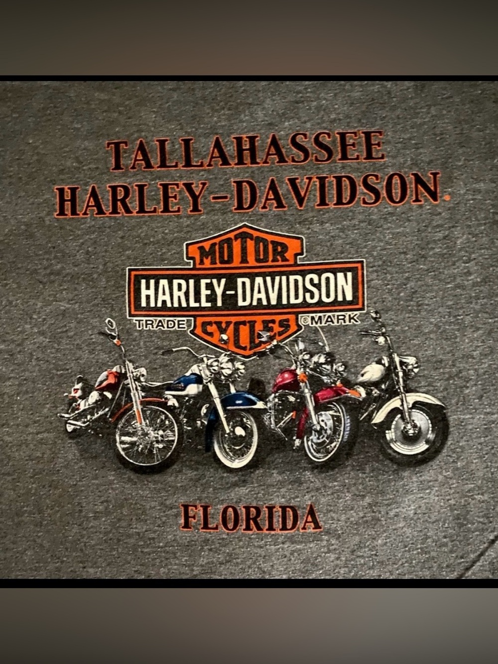 😎 Mens HD Pocket Tee Tallahassee Harley-Davidson 😎